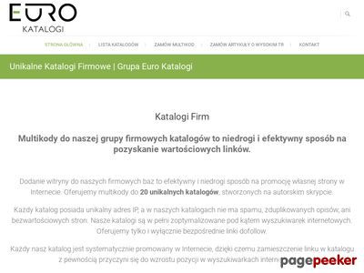 EuroKatalogi.pl | spis 16 katalogów firm