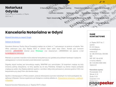 Kancelaria Notarialna, Notariusz Gdynia