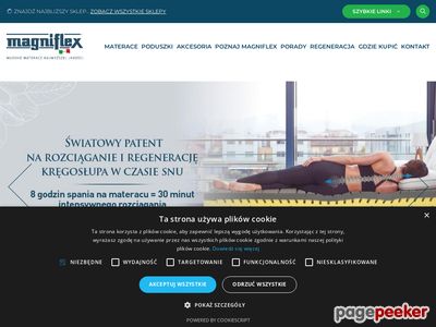 Magniflex.pl - materace piankowe do spania